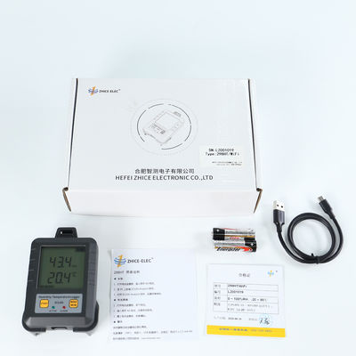 Υψηλής ακρίβειας LCD Display Data Logger με υποστήριξη ODM για θερμοκρασία και υγρασία