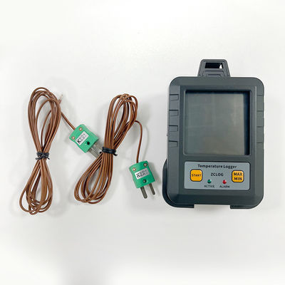 Διπλό κανάλι RTD Data Logger για παρακολούθηση θερμοκρασίας -80-400 βαθμών C στην αποθήκευση