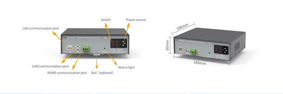 RS485 232 LAN USB 8/16/32 Channel Precision Platinum Resistance Μέτρηση θερμοκρασίας