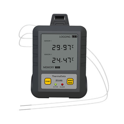 Μεγάλη ακρίβεια -40-105 C θερμοκρασία υγρασία Data Logger Recorder για το όφελος GRAY