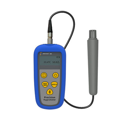 Ηλεκτρονική οθόνη LCD Ασύρματο Bluetooth Βιομηχανικό θερμοκρασιακό υδρομέτριο Μετρητή υγρασίας