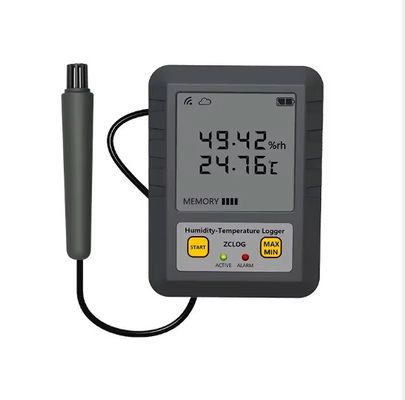 Φαρμακευτική βιομηχανία WIFI LCD Display Θερμοκρασία και υγρασία καταγραφής δεδομένων με αισθητήρα 97 * 72 * 31mm
