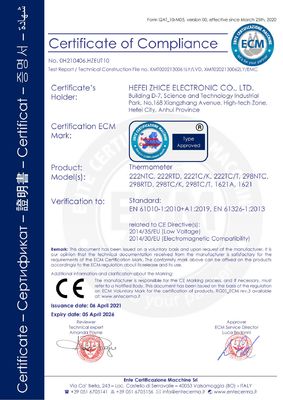 Διάστημα μέτρησης θερμοστάτη NTC -40 150C Βιομηχανικός συναγερμός θερμοκρασίας Wifi