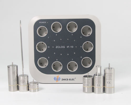 Zhice-elec 0.1 βαθμός 10mbar ασύρματος καταγραφής δεδομένων θερμοκρασίας πίεσης με προσαρμογέα
